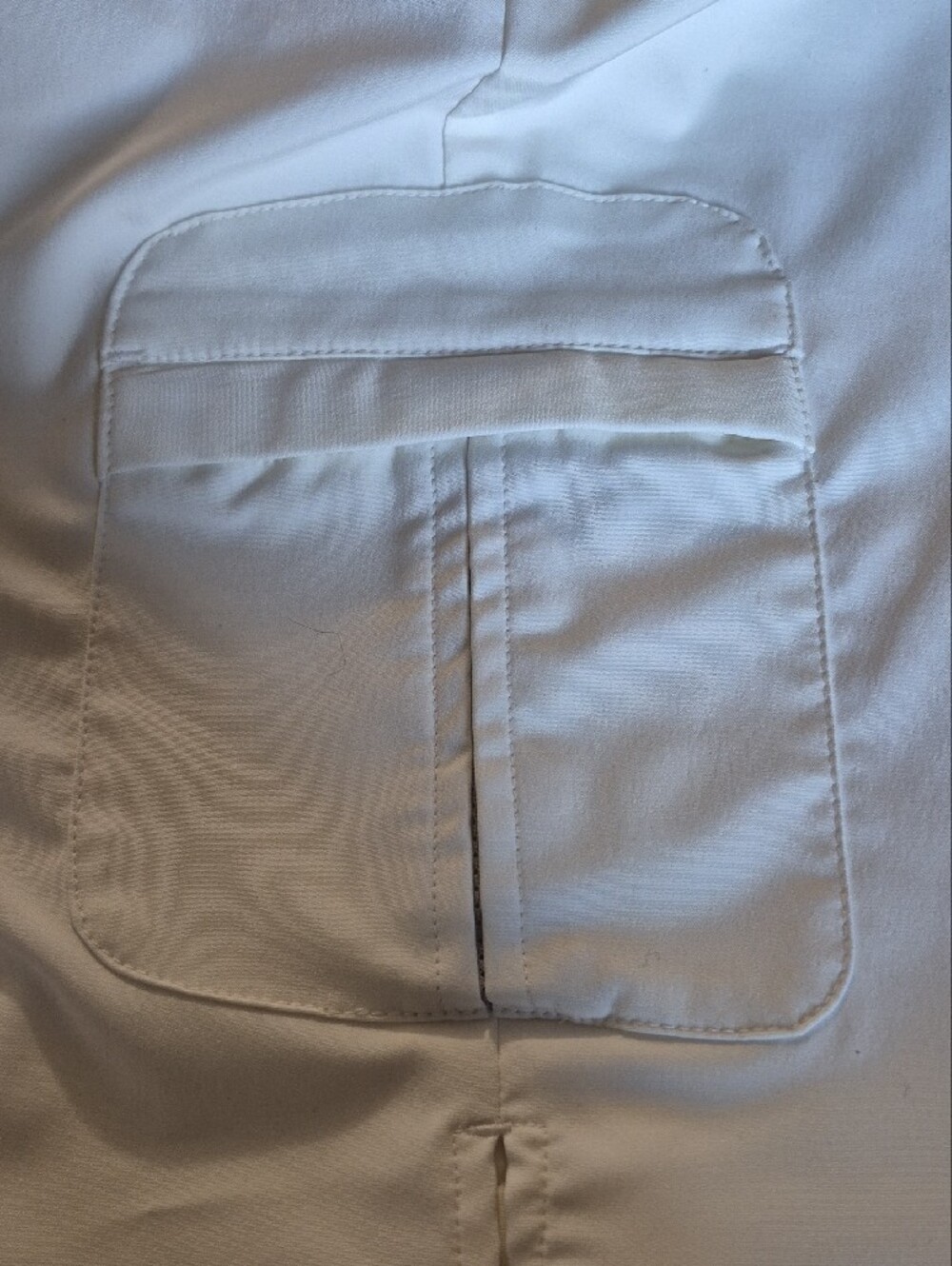 adidas White Capri Cargo Athletic Shorts - Picture 6 of 7